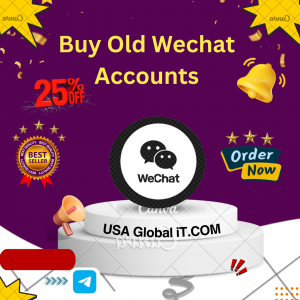 Buy Old Wechat Accounts